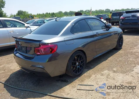 2017 BMW M240I xDrive from USA, damaged, VIN WBA2G3C34H7A25319